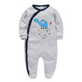KAVKAS 1/2/3 Stk. Baby Jungen Strampler Cartoon-Druck Overalls Baumwoll Babykleidung Kinder Jumpsuit Neugeborenen Pyjamas 0-3 Monate