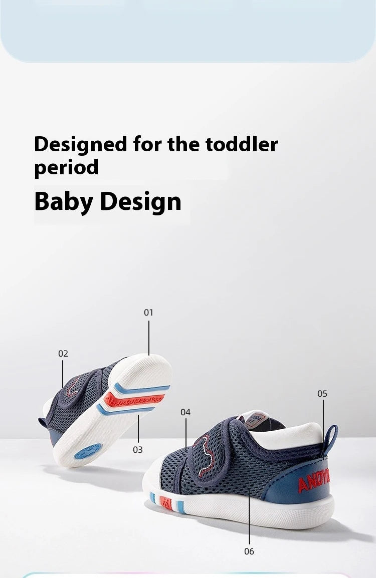 Casual Baby Shoes Infant Baby Girl Crib Shoes Cute Soft Sole Prewalker Sneakers Walking Shoes Toddler First Walker 0-18Month