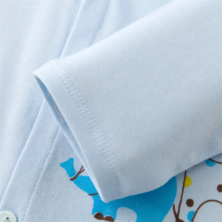 18piece/set Newborn Baby Clothes For Girls Boys Pants Sets Cotton Spring Autumn Soft Infant Boy Clothing New born Print Hat Bibs