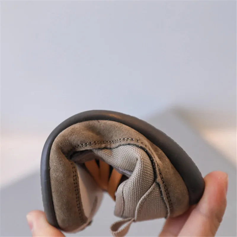 New Baby Shoes For Boy Canvas Toddler Kids Casual Shoes Soft Sole Outdoor Tennis Fashion Little Girls Sneakers
