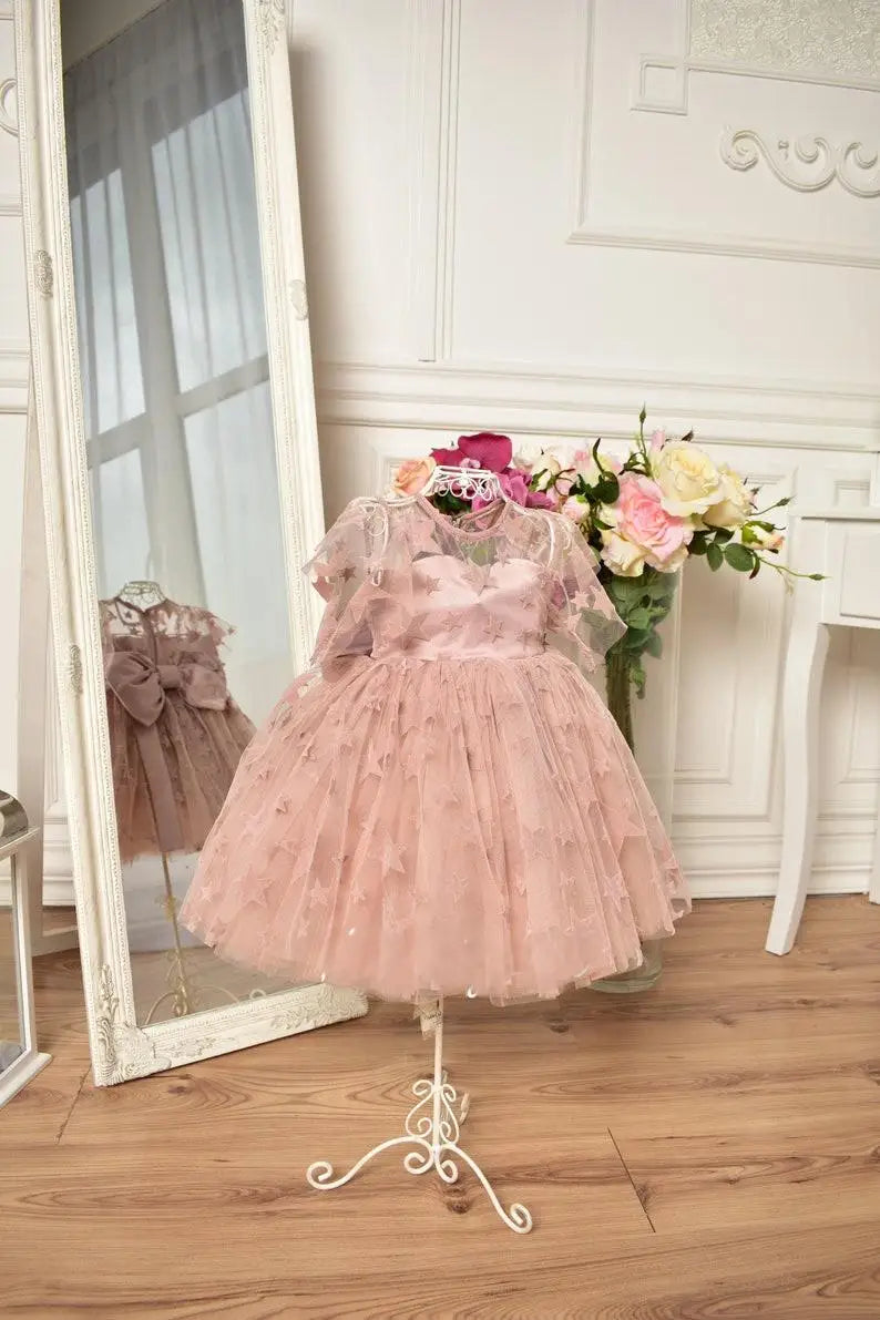 Pink Mommy And Me Outfits Mother Daughter Matching Dresses Long Sleeve Side Split Mom And Daughter Dresses for Photo Shoot