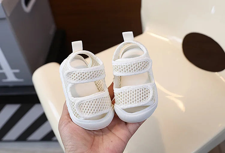 0-3 Years Baby Sandals Soft Summer Shoes Infant Outwear First Walkers Little Toddler Boys Girls Open-toed Sandals For Baby