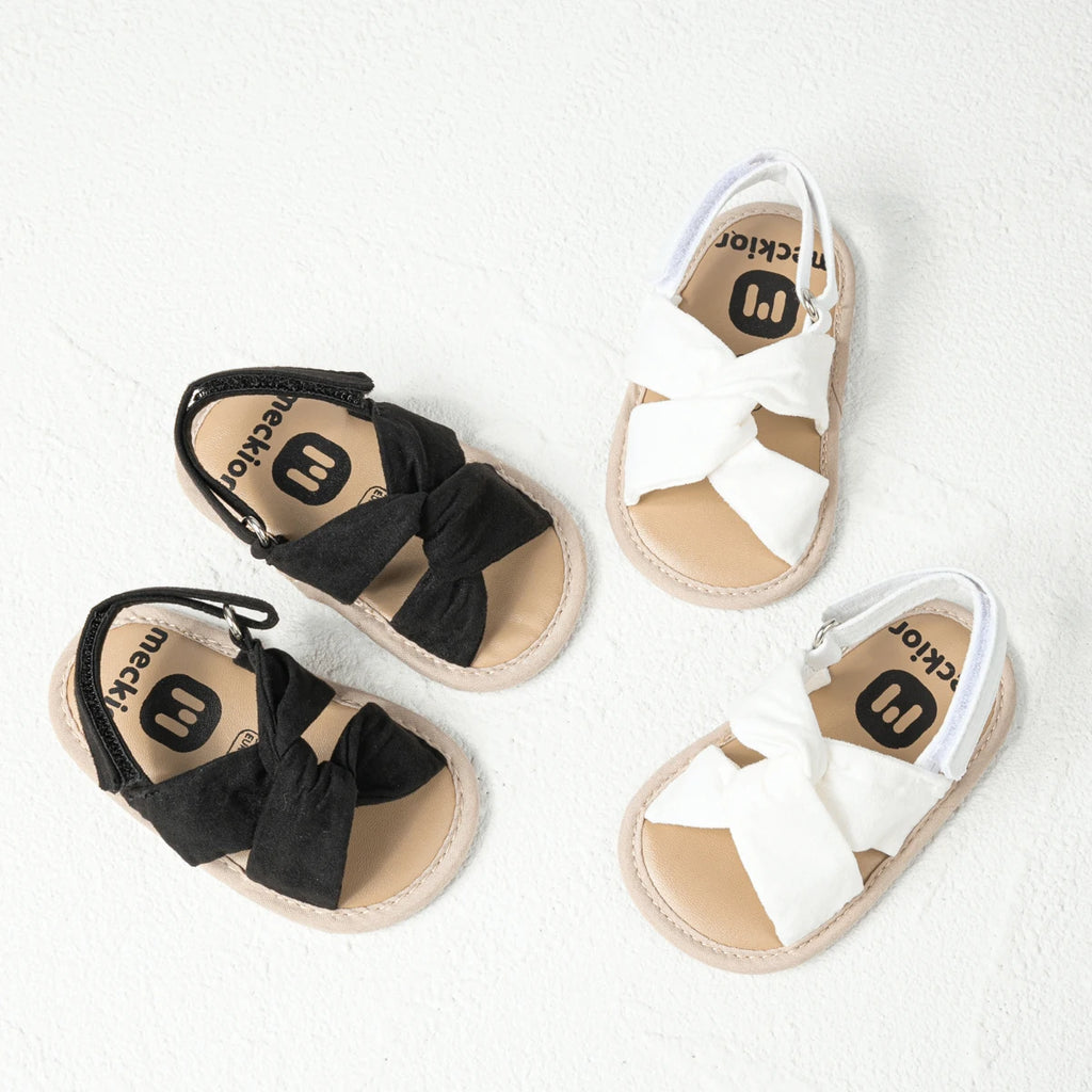 KIDSUN Baby Girl Boy Sandals Newborn Toddler First Walkers Shoes Summer Butterfly Beach Flat Sandals 5 Colors