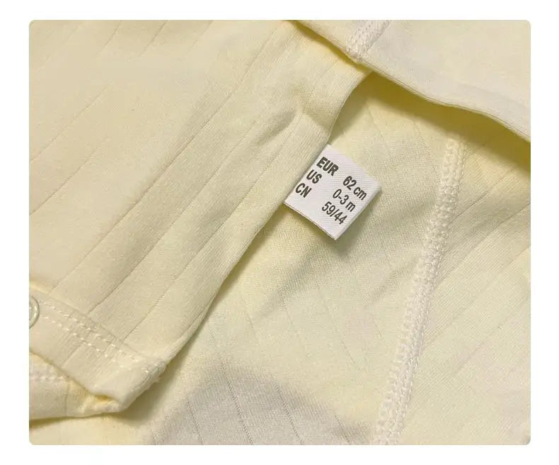 2pcs/lot Newborn Baby Clothes Rompers Cotton Infant Long Sleeves Autumn Girls Robe Solid Color Overalls Boys Ropa Bebe Clothing