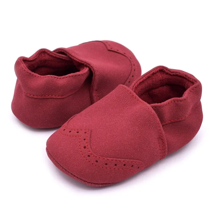 Baby  High Quality Nubuck Leather Shoes Infant Toddler Baby Girl Boy Soft Moccasins Shoes Newborn Baby First Walk