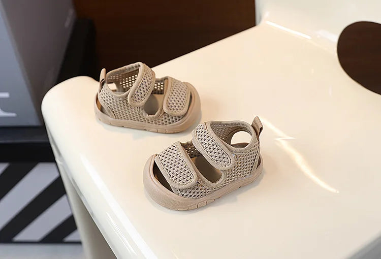 0-3 Years Baby Sandals Soft Summer Shoes Infant Outwear First Walkers Little Toddler Boys Girls Open-toed Sandals For Baby
