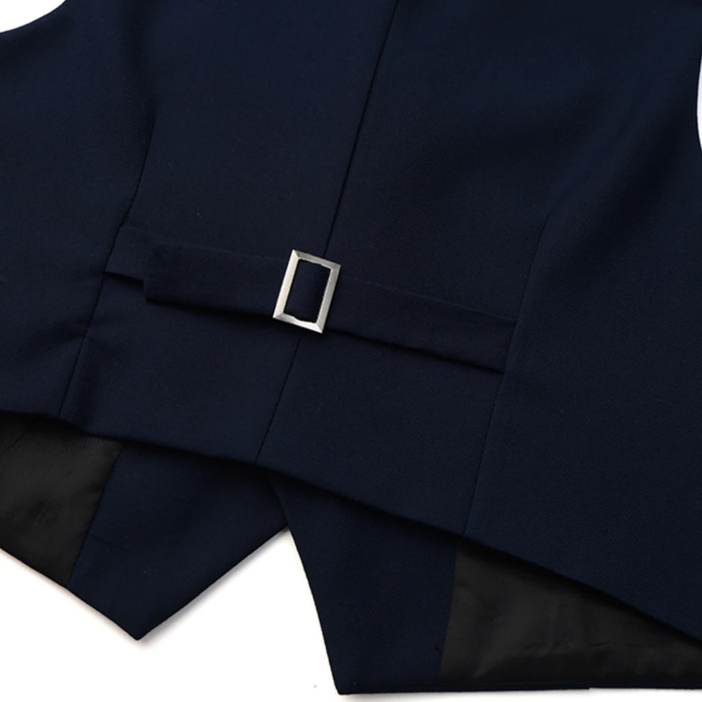 Kinderuniform für Jungen Mädchen Weste 4-teiliges Langarm-Herbst-Schulkleidungsset Teenager Preppy Stil Tägliches Modekleid