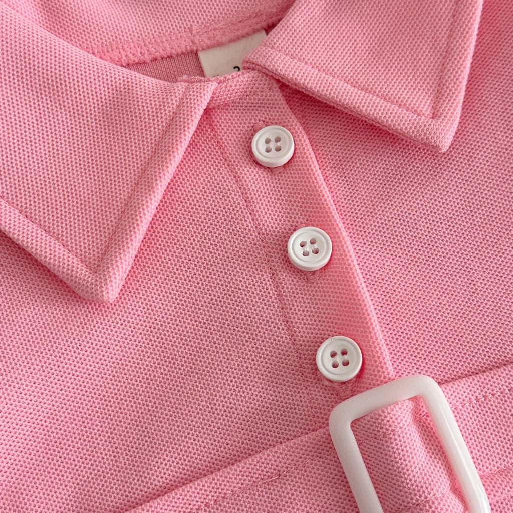 Babykleidung Baby Mädchen Body Sommer Kleidung Einfarbiger Strampler Weicher Freizeit-Overall für Neugeborene Kleidung