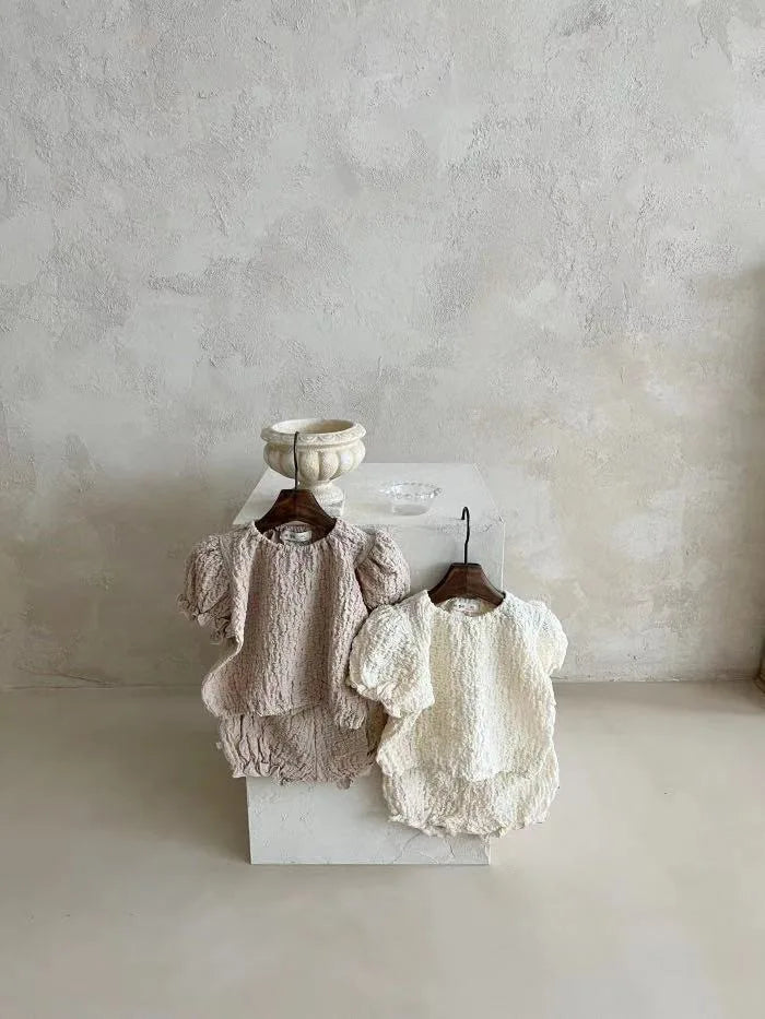 Camiseta de Bebé Niño, Conjunto de Verano, Ropa de Moda para Niños, Manga Corta, Vacaciones, Uso Casual, Tops de Algodón, Traje de Pantalones Cortos, Ropa Infantil