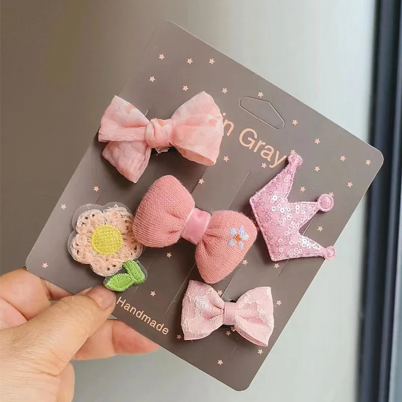 Hair Accessories for Girls Fine Hair Clips for Girls Hair-friendly Hairpins Baby Clips Tresses Clips for Babies with Thin Locks