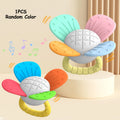 BPA Free Baby Silicone Teethers Sensory Toy Easy to Grasp Infant Teething Toys Food Grade Chewable Toys for Babies Newborn Gifts