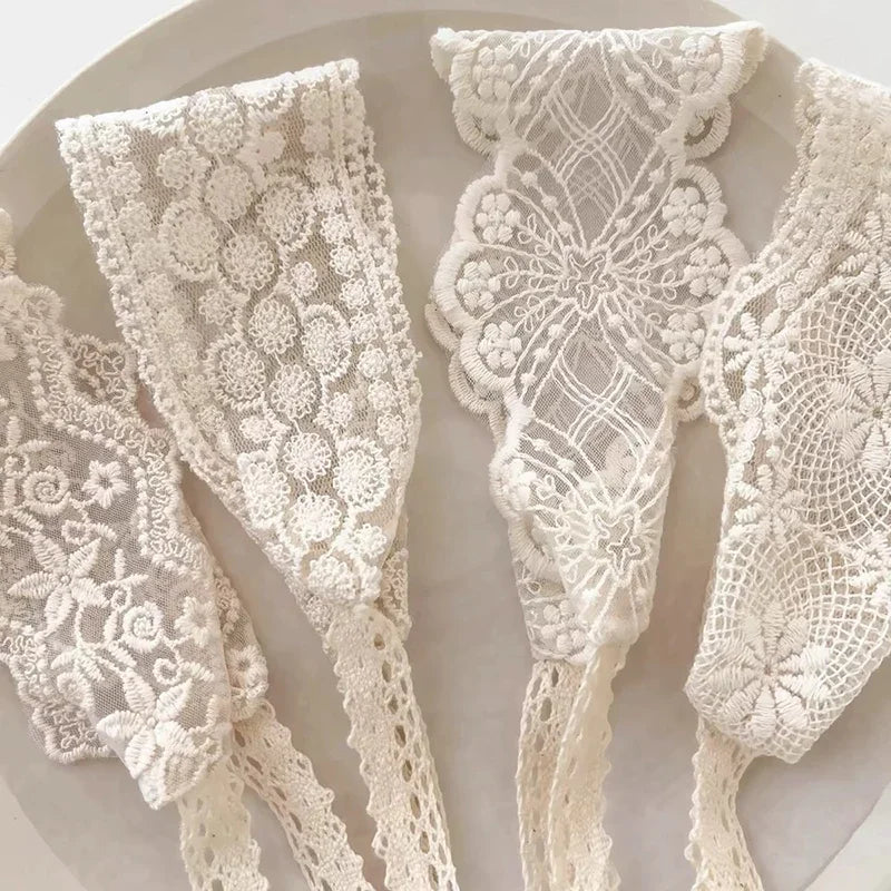 Baby Girl Lace Headbands Cute Flower Embroidered Hair Band Sweet Princess Headband Newborn Hair Accessories Photography Props