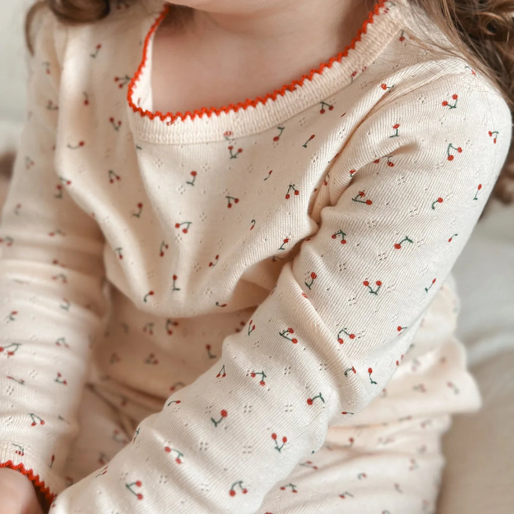 1-6T Kleinkind Baby Mädchen Kleidung Set Sommer 100% Baumwolle Langarm T-Shirt Top Hose Anzug Hauskleidung Stretch 2-teiliges Schlafanzug-Set