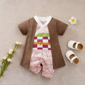 Ropa de rol para bebés, mono de primavera y otoño, ropa personalizada de algodón puro para bebés, niños y niñas