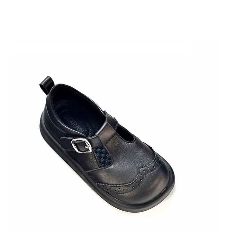 Genuine Leather Boys Leather Shoes Autumn Spring Cow Leather Children's School Shoes Party Baby Girls' Casual Shoes