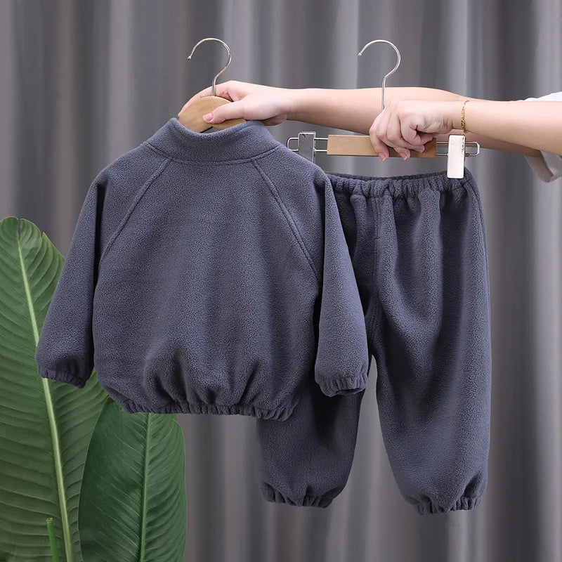Conjuntos de ropa para niños, moda infantil, camiseta con oso de dibujos animados, chaleco, abrigo y pantalón, traje de 2 piezas, conjuntos deportivos para niños de 1 a 4 años