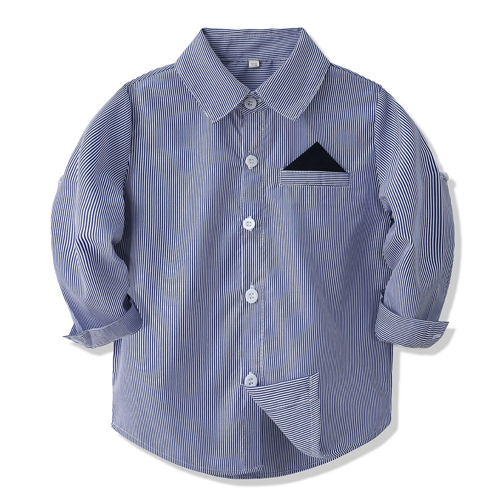 Kinderuniform für Jungen Mädchen Weste 4-teiliges Langarm-Herbst-Schulkleidungsset Teenager Preppy Stil Tägliches Modekleid