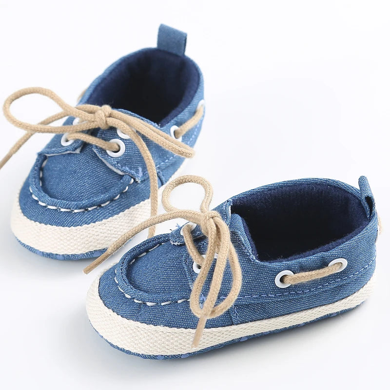 Babyshoes Spring and Autumn Casual Walking Shoes 0-1 Year Old Baby Shoes Soft soled Baby Shoes Bean Shoes