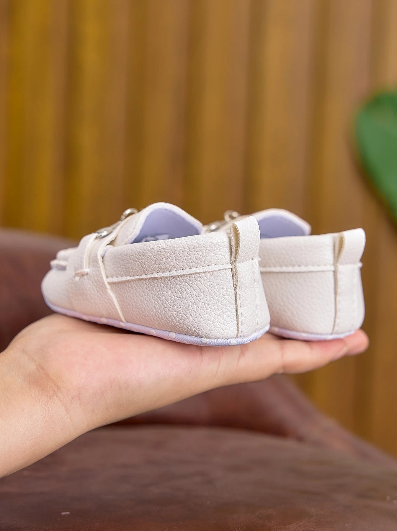 Baby British-Style Loafers, Soft-Soled Pre-Walker Shoes for 0-1 Year Old Babies