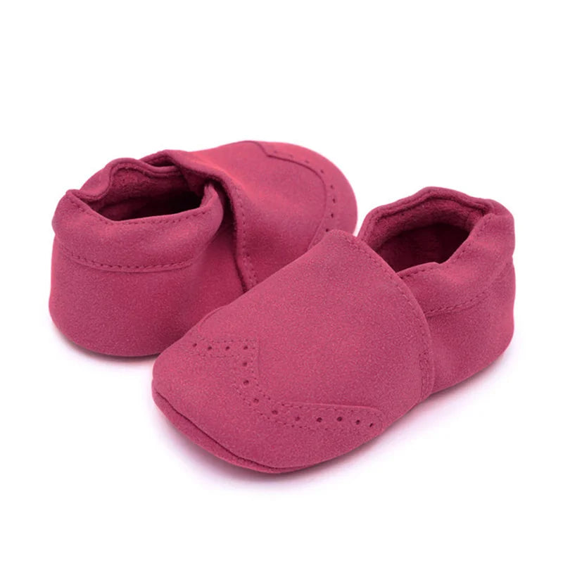 Baby  High Quality Nubuck Leather Shoes Infant Toddler Baby Girl Boy Soft Moccasins Shoes Newborn Baby First Walk