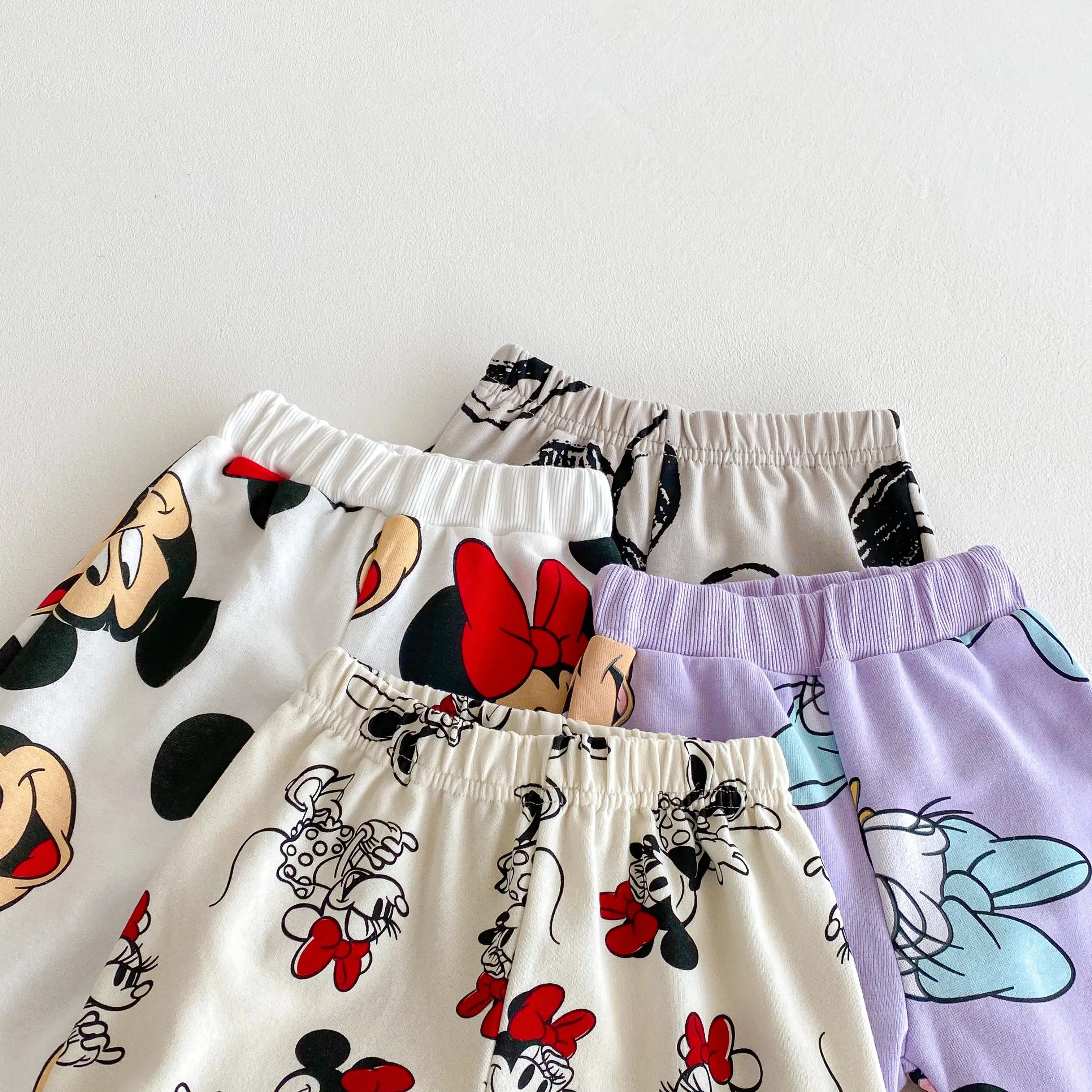 Minnie de Dibujos Animados Bebé Niña Lindo Traje de Manga Larga Holgado de Moda Chándales de Niños Ropa para Niños Pequeños Sudadera + Pantalones 2 piezas/conjunto