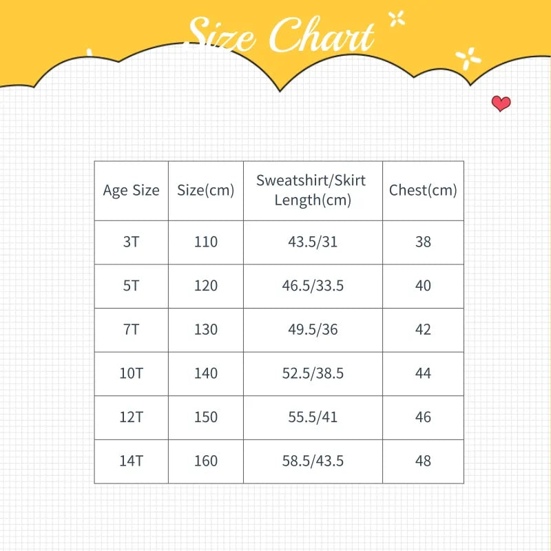 Fashion Baby Girl Princess Clothes Set Bow Lace Sweatshirt Sequins Skirt Child Clothing Suit Party Birthday Baby Clothes 3-14Y