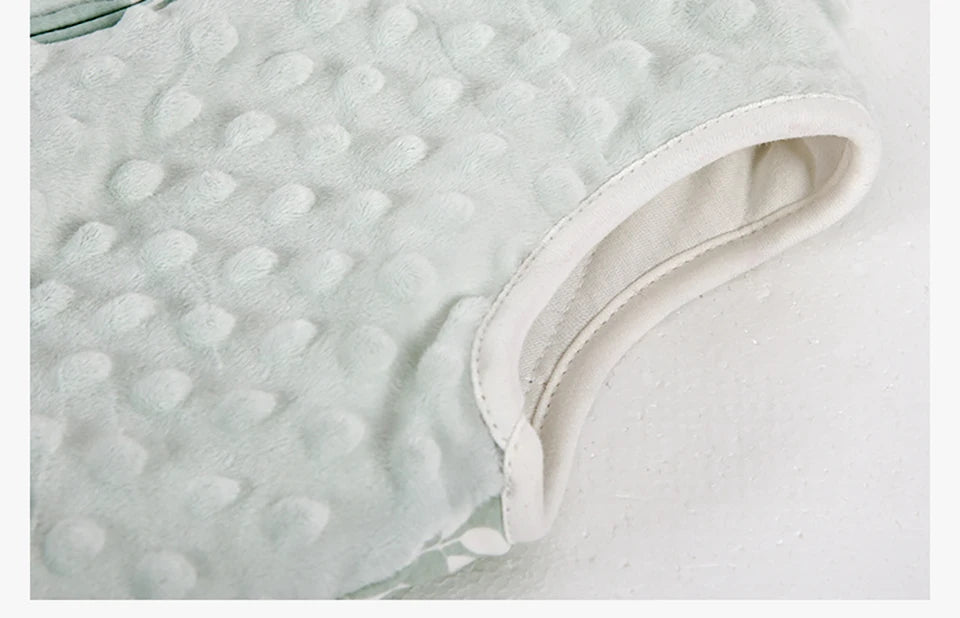 Saco de dormir para bebé de 3 a 24 meses, manta tipo saco de dormir de otoño, 1.5 Tog, tacto suave, estampado de estrellas de mar y conchas, estilo chaleco