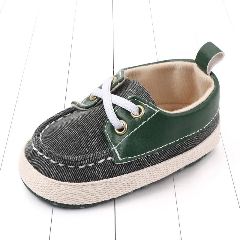 0-18 Month Toddler Baby Boy Girls Shoes Ankle Sneakers Anti-Slip Sole Infant Newborn Prewalker First Walkers Crib Shoe Moccasins