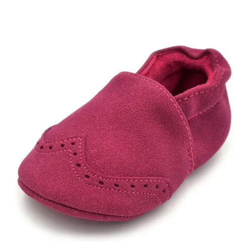 Baby  High Quality Nubuck Leather Shoes Infant Toddler Baby Girl Boy Soft Moccasins Shoes Newborn Baby First Walk