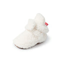 Meckior Botines de forro polar para bebé, zapatillas para bebé, niña y niño, antideslizantes, suela blanda, calcetines para bebé, primeros andadores de recién nacido, zapatos cálidos para cuna