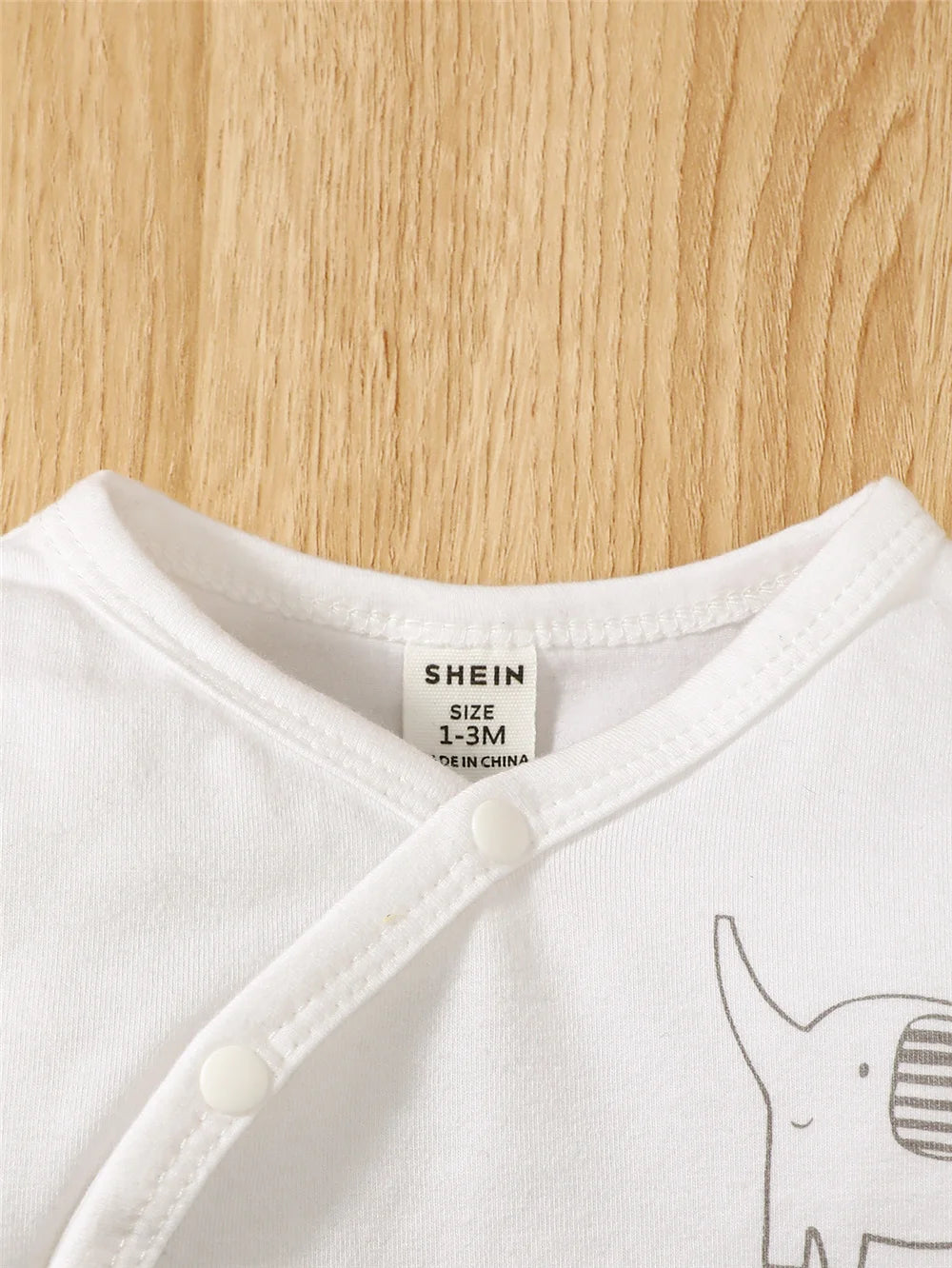 Conjunto de ropa diaria de 3 piezas para bebé niño/niña, top de manga larga con elefante + pantalón + gorro, trajes de primavera y otoño para bebés de 0 a 9 meses