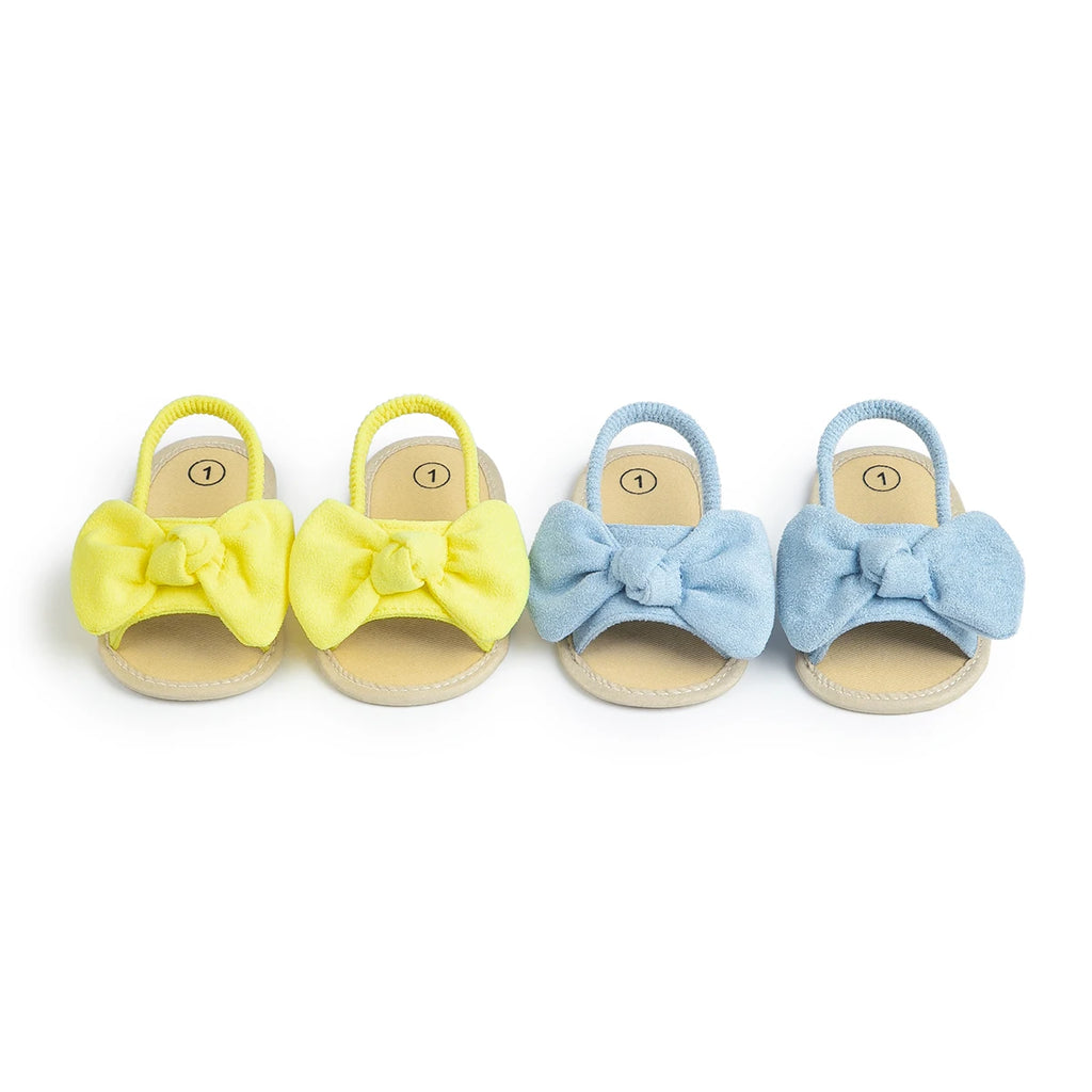 KIDSUN Baby Girl Boy Sandals Newborn Toddler First Walkers Shoes Summer Butterfly Beach Flat Sandals 5 Colors