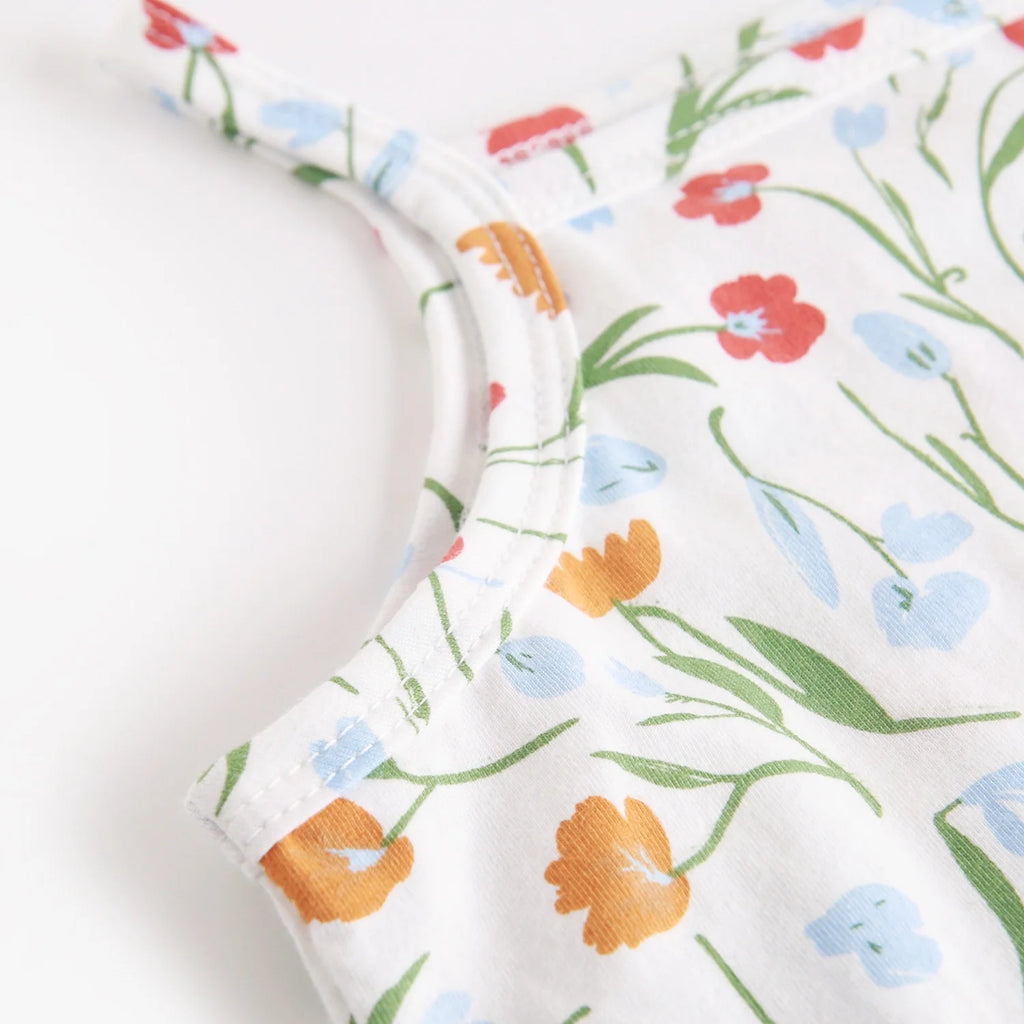 Fashion Sweet Baby Girls Bodysuits with Headband Floral Cute Infants Clothings Onesies