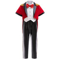 Kinderkleidung Hochzeiten Formelle Sets für Kinder Jungen Smoking Performance Kostüm Baby Jungen Kleidung 3-teiliger Geburtstagsparty-Anzug