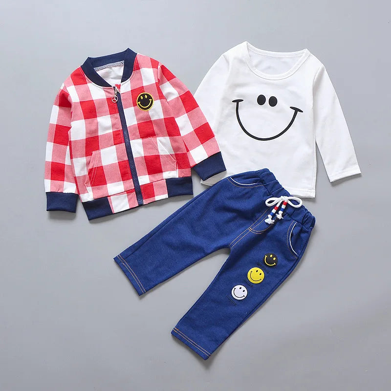 Conjunto de ropa para bebés y niñas pequeñas, primavera, otoño, pana, dibujos animados, conjuntos de ropa para niños, chaquetas con capucha y pantalones, traje para niños de 0 a 5 años