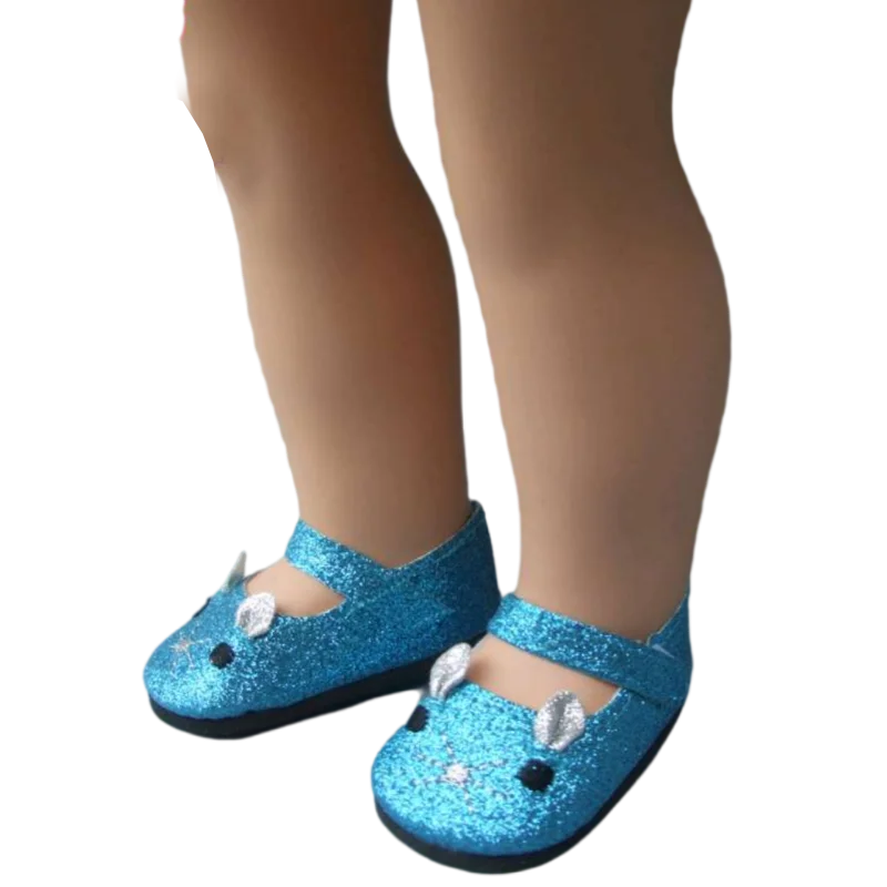 Babies Doll Shoes for 40cm Doll Shoes Sneackers for 18inch Girl Doll Shoes Toy Boots  Accessories