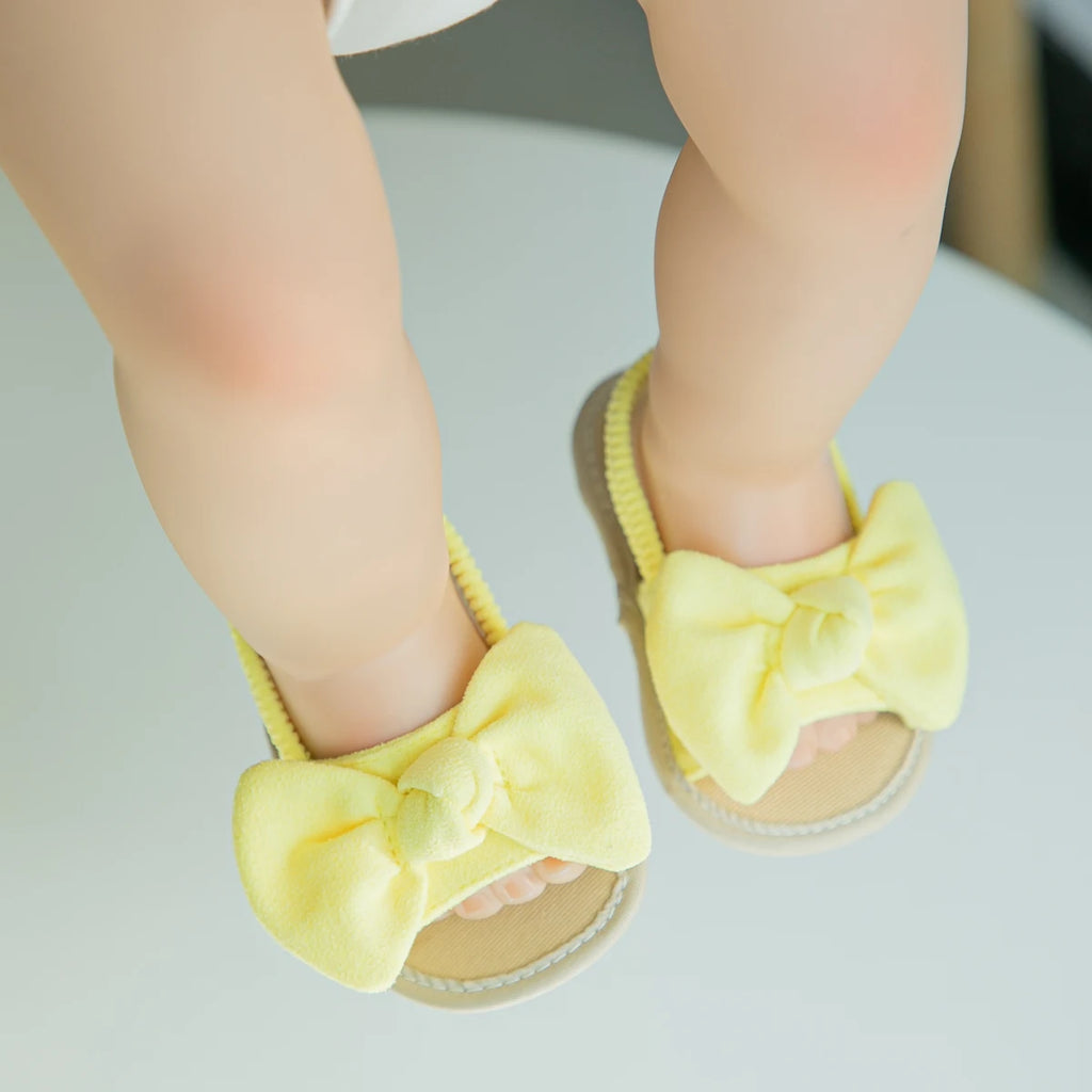 KIDSUN Baby Girl Boy Sandals Newborn Toddler First Walkers Shoes Summer Butterfly Beach Flat Sandals 5 Colors
