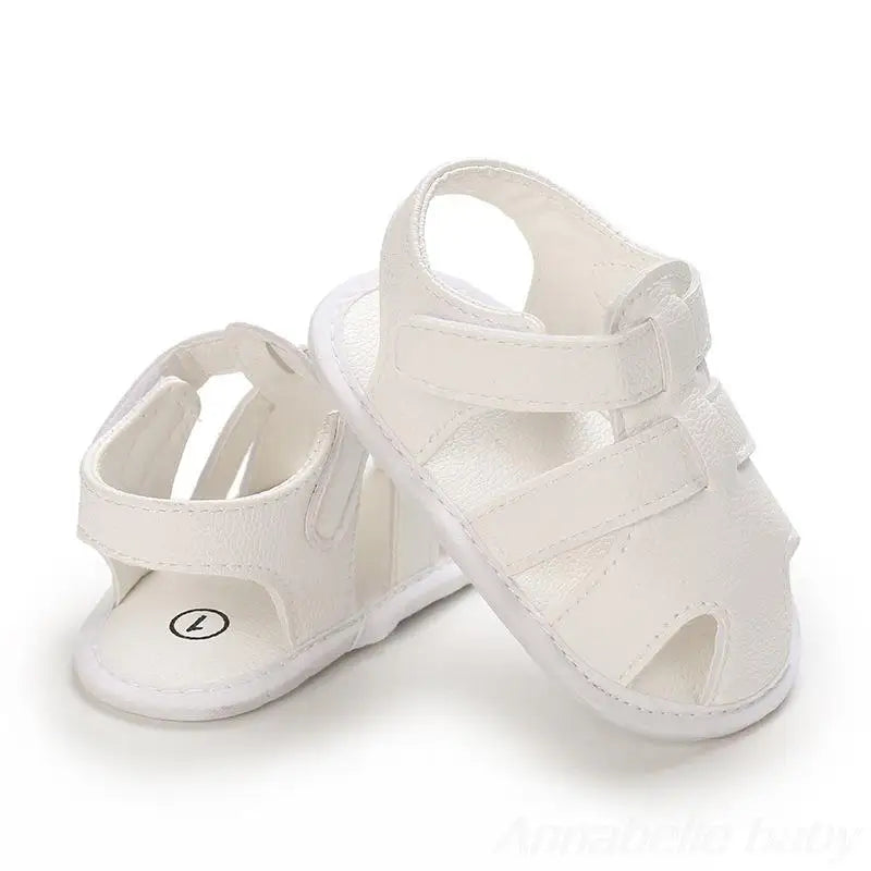 Baby Girl Sandals 0 to 6 12 18 Months 2023 Fashion PU Leather Babies Sandals for Boys Newborn Kids Sandals Summer Children Shoes