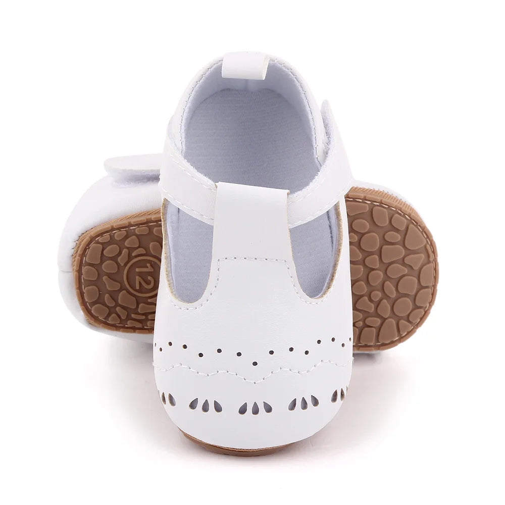 Baby PU Shoes Soft PU Leather and TPR Sole Anti-slip Design for Baby Boys and Girls Prewalking Shoes High Quality Infant Sandals