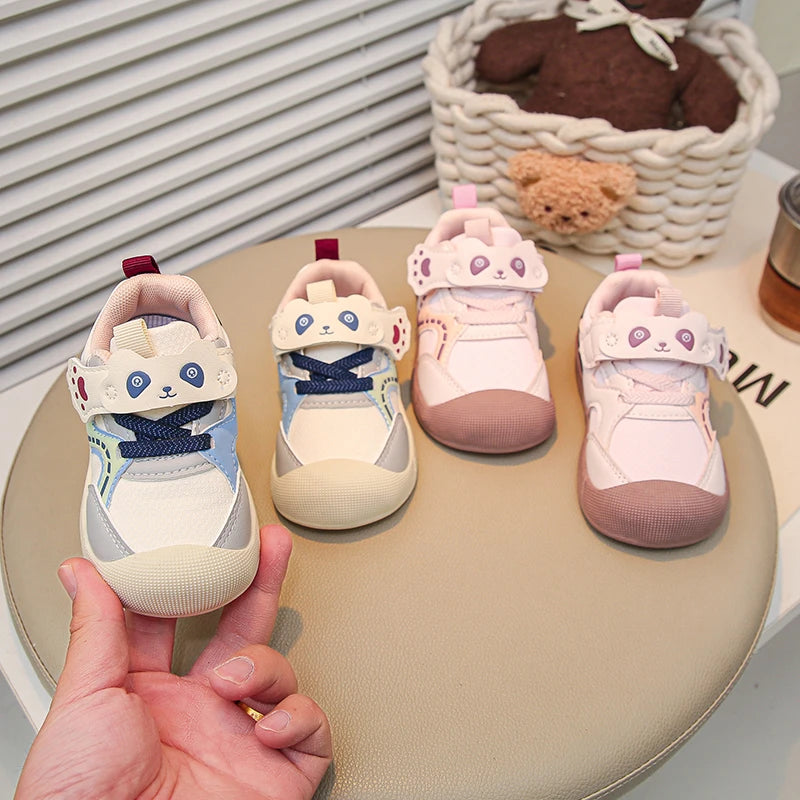 Baby Walking Shoes Autumn New Style Girls RetroStyle Soft Sole Non Slip Casual Shoes Boys BreathableVersatile Forrest Cute Shoes