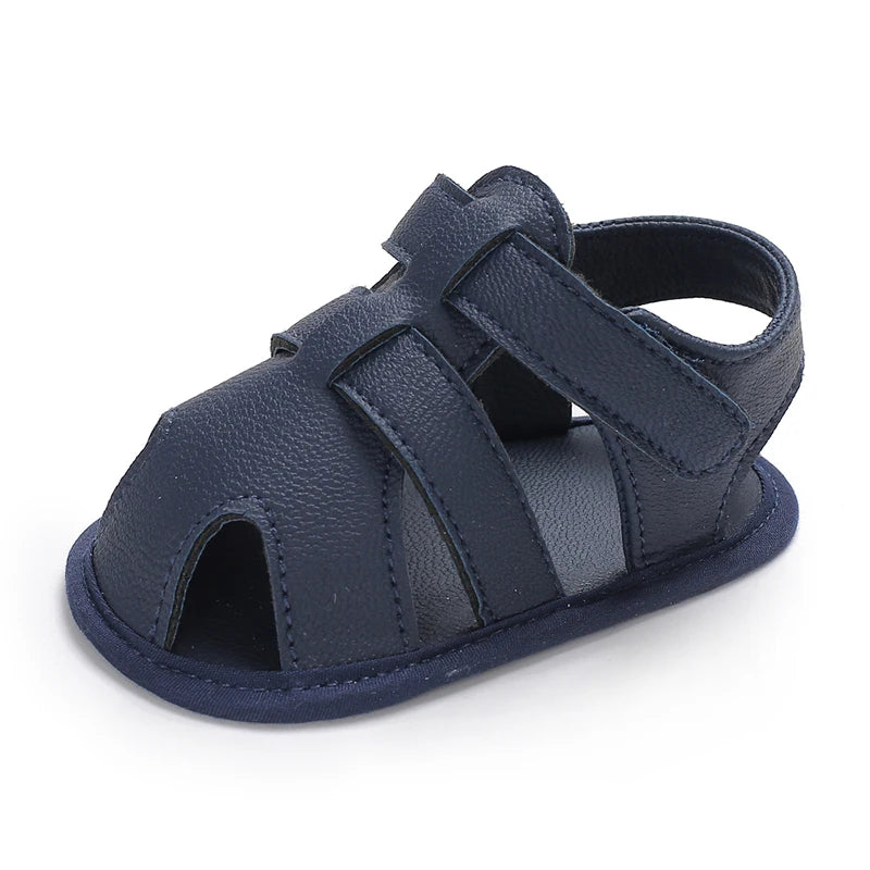 Summer sandals for baby boys and girls, breathable baby summer sandals, first walking shoes for newborns at 18 months old