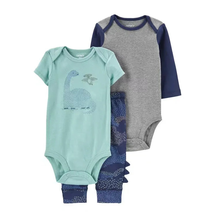 2025 Baby Mädchen Kleidung Herbst Frühling Neugeborenen Outfit Baumwoll-Body Oberteil und Hose Set Kinder Kleinkind Kleidung 6-24M
