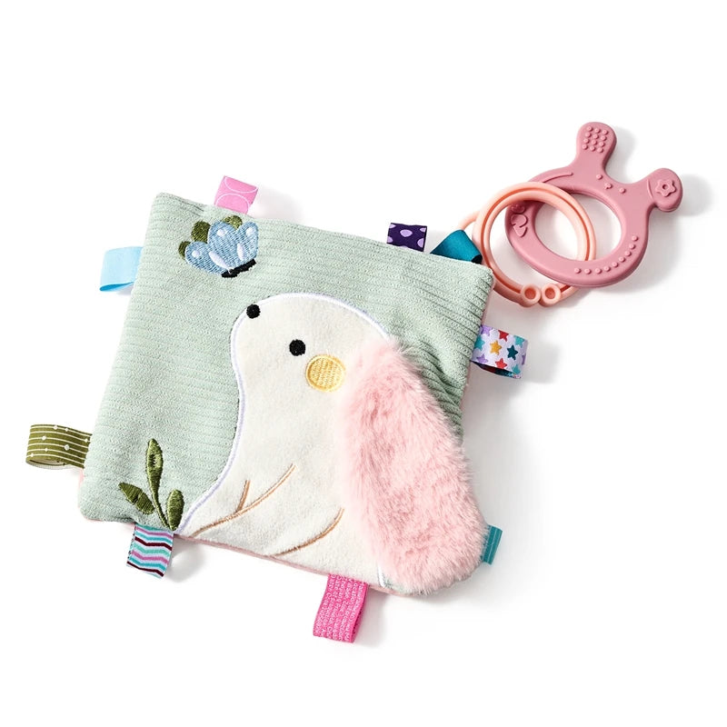 Baby Toy Montessori Rabbit Soothing Towel Toy Is Specially Designed For Babies Featuring A Soft And Cute Rbbit Shape As Its Core