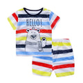 Baby Boy Clothes Summer 2026 Newborn Baby Boys Clothes Set Cotton Baby Clothing Suit (Shirt+Pants) Plaid Infant Clothes Set