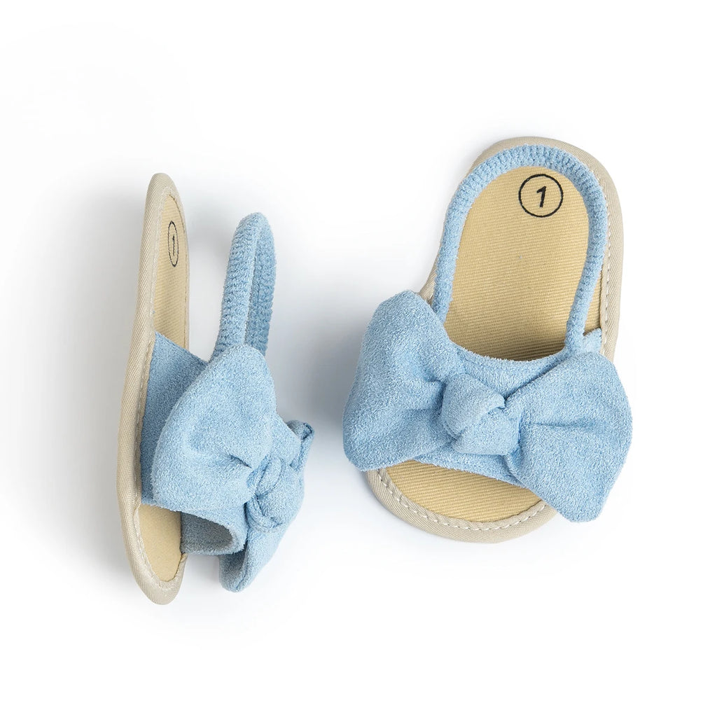 KIDSUN Baby Girl Boy Sandals Newborn Toddler First Walkers Shoes Summer Butterfly Beach Flat Sandals 5 Colors