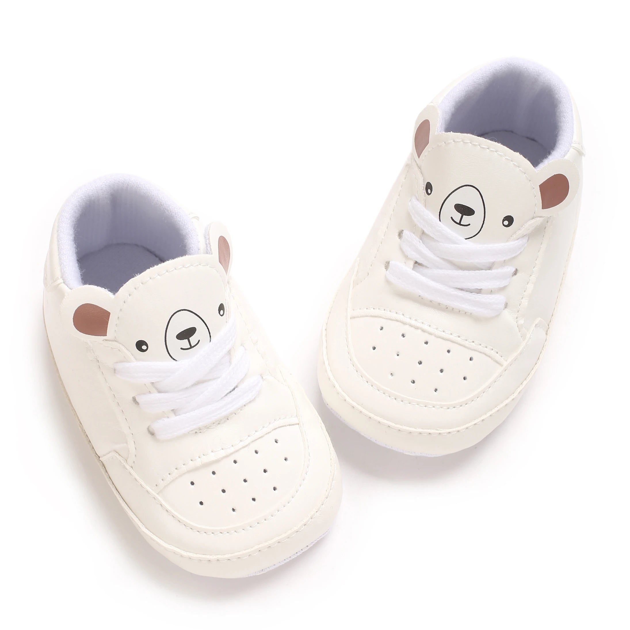 Süße Cartoon-Babyschuhe für Frühling und Herbst 0-18M Neugeborene Jungen und Mädchen rutschfeste Lauflernschuhe weiche Sohlen Sportschuhe
