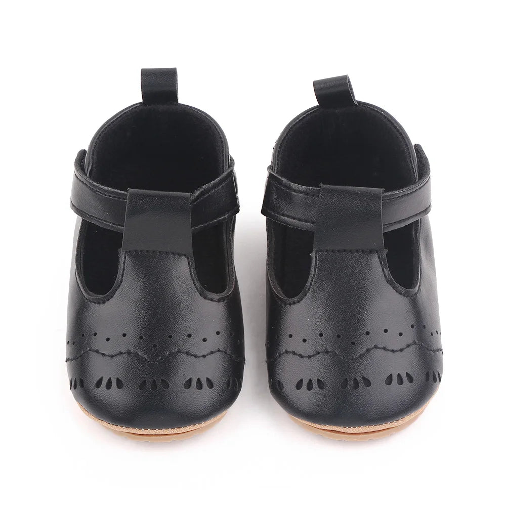 Baby PU Shoes Soft PU Leather and TPR Sole Anti-slip Design for Baby Boys and Girls Prewalking Shoes High Quality Infant Sandals