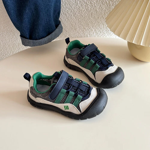 Baby Girls Boys Sandals Summer Infant Toddler Shoes Genuine Leather Soft-soled School Kids Casual Shoes Children Beach Sandals