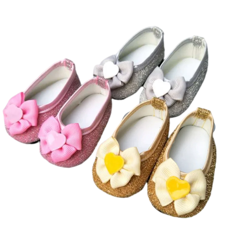 Babies Doll Shoes for 40cm Doll Shoes Sneackers for 18inch Girl Doll Shoes Toy Boots  Accessories