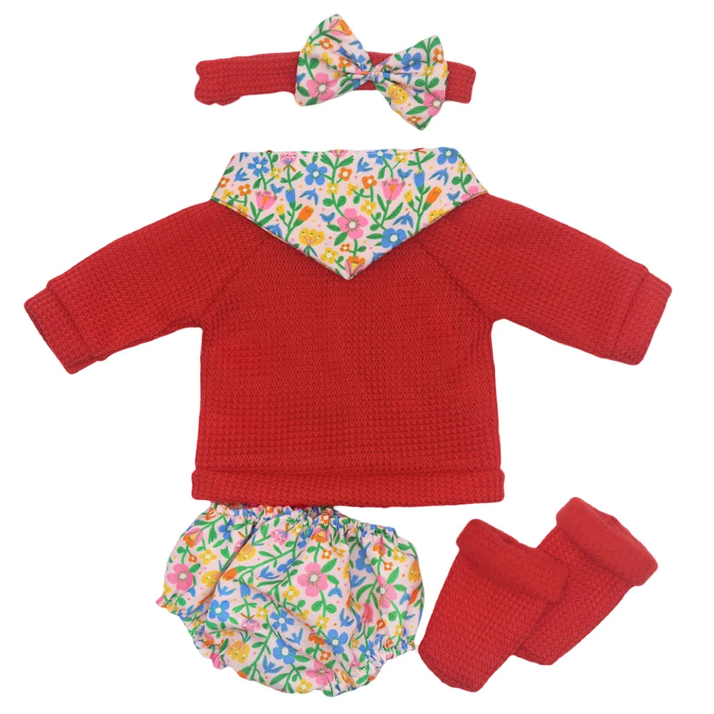 Baby Born Doll Outfits For 13-18 Inch Newborn Doll Cute Jumpers Rompers Suit+Shoes Doll Accessories Festival Birthday Gift